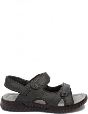CROSBY vīriešu melnas sandales SANDALS