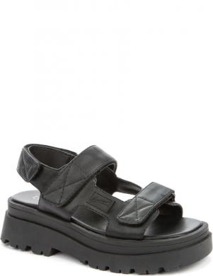 BETSY melnas sandales meitenēm SANDALS