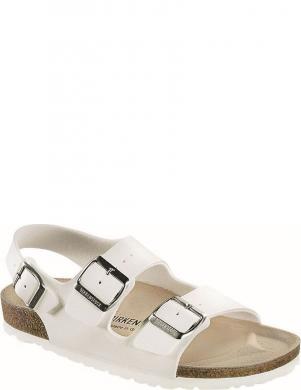 BIRKENSTOCK  sieviešu balti ikdienas apavi MILANO BS Sandals