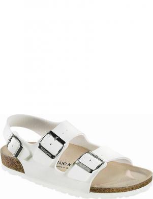 BIRKENSTOCK sieviešu balti ikdienas apavi MILANO BS Sandals