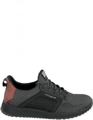 BUGATTI vīriešu melni ikdienas apavi Java II Sport Shoe