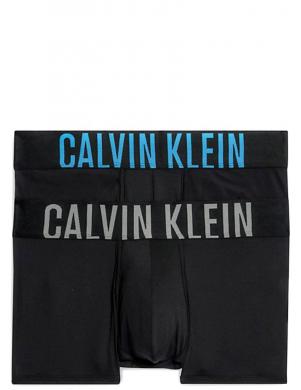 CALVIN KLEIN UW vīriešu pelēkas apakšbikses Low rise trunk, 2 gab.