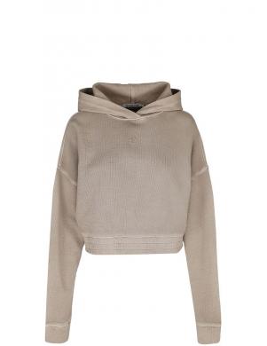 CALVIN KLEIN Jeans sieviešu gaiša blūze Waffle hoodie