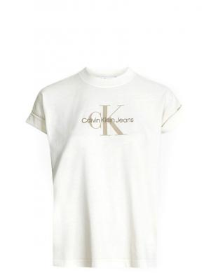 CALVIN KLEIN Jeans sieviešu gaišs T-krekls Mineral dye tee