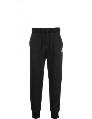 CALVIN KLEIN Jeans vīriešu melnas ikdienas bikses Micro monologo pant