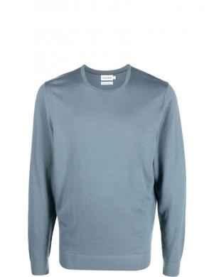 CALVIN KLEIN vīriešu pelēks džemperis Superior crew neck sweater