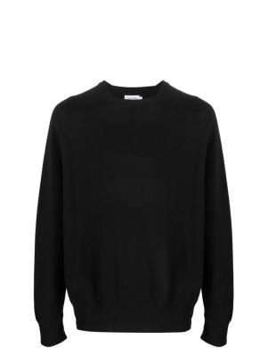CALVIN KLEIN vīriešu melns džemperis Milano stitch comfort sweater