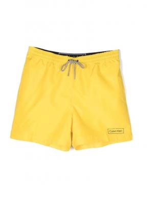 CALVIN KLEIN UW vīriešu dzeltenas apakšbikses Medium drawstring