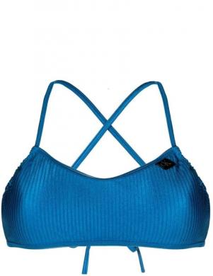 CALVIN KLEIN UW sieviešu zils peldkostīma krūšturis Swim bralette
