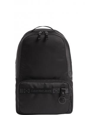 CALVIN KLEIN JEANS vīriešu melna mugursoma Ultralight campus backpack