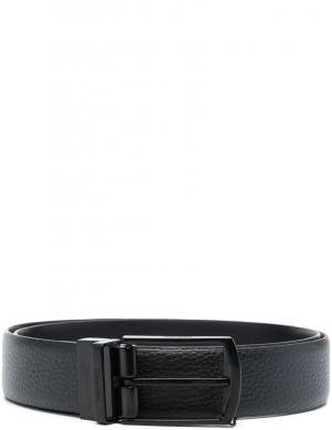 CALVIN KLEIN vīriešu melna josta ADJ/REV DOMED PB 35MM