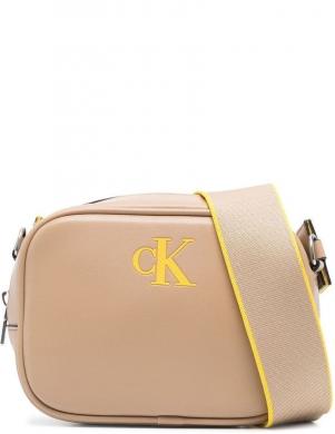 CALVIN KLEIN JEANS sieviešu gaiša soma pār plecu SLEEK CAMERA BAG18 SOLID