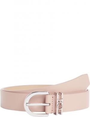 CALVIN KLEIN sieviešu rozā josta Loop belt 30mm