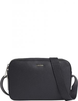 CALVIN KLEIN sieviešu melna soma pār plecu Plus camera bag