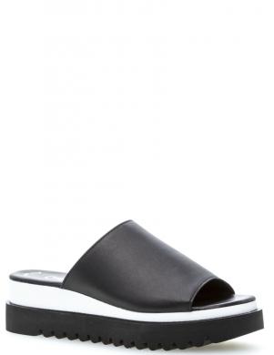 GABOR sieviešu melnas čības Slippers