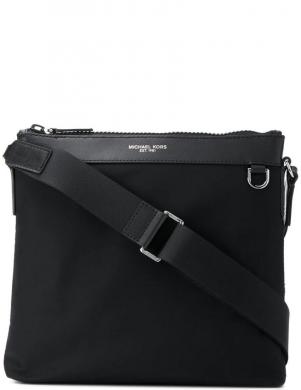 MICHAEL KORS vīriešu melna soma pār plecu Crossbody