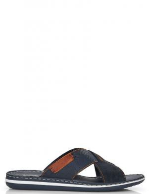RIEKER vīriešu zilas čības SLIPPERS