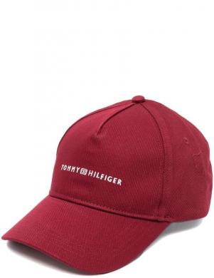 TOMMY HILFIGER vīriešu sarkana cepure TH HORIZON CAP