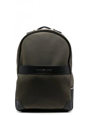 TOMMY HILFIGER vīriešu zaļa mugursoma TH URBAN NYLON  BACKPACK