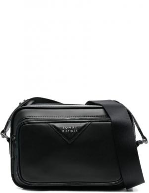 TOMMY HILFIGER vīriešu melna soma pār plecu TH CAMERA BAG