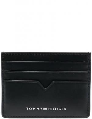 TOMMY HILFIGER vīriešu melns maks TH CC HOLDER