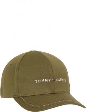 TOMMY HILFIGER vīriešu zaļa cepure ar nagu Skyline cap