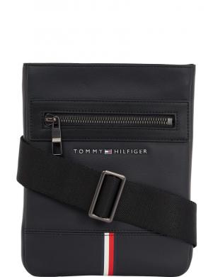 TOMMY HILFIGER vīriešu melna soma Corporate mini crossover