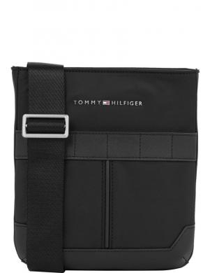 TOMMY HILFIGER vīriešu melna soma Elevated mini crossover