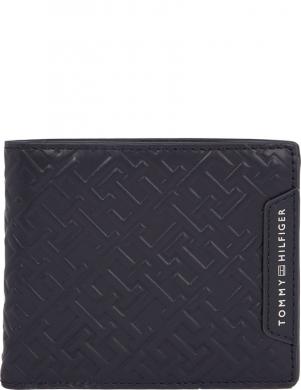 TOMMY HILFIGER vīriešu zils maks Monogram cc and coin wallets