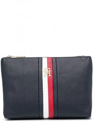 TOMMY HILFIGER sieviešu zila kosmētikas soma EMBLEM WASHBAG CORP