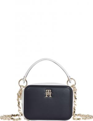 TOMMY HILFIGER sieviešu zila soma Chic trunk crossbody