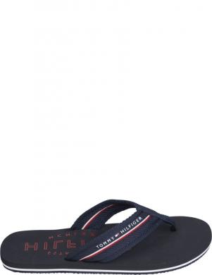 TOMMY HILFIGER vīriešu zilas pludmales čības Corporate beach sandal