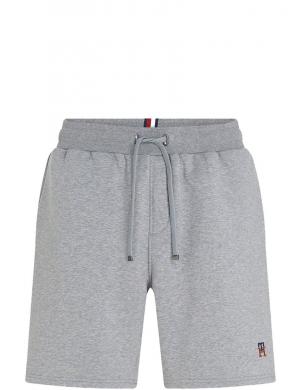 Tommy Hilfiger vīriešu pelēki šorti SMALL IMD SWEATSHORT