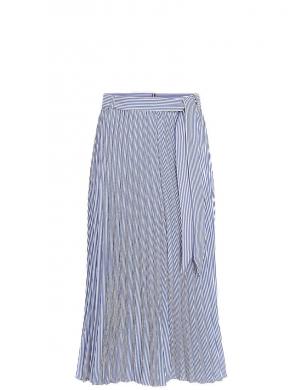 Tommy Hilfiger sieviešu zila kleita PLEATED ITHAKA MIDI SKIRT
