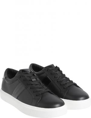 CALVIN KLEIN vīriešu melni ikdienas apavi Low top lace up sport shoe