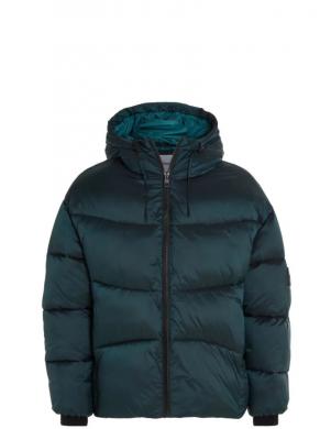 CALVIN KLEIN JEANS vīriešu zila, silta jaka Two tone ripstop puffer