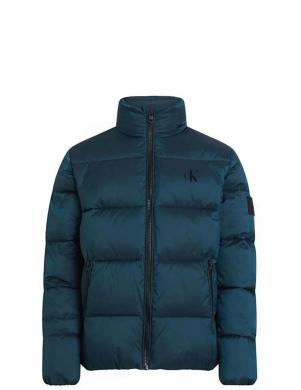 CALVIN KLEIN JEANS vīriešu zila, silta jaka Tt ripstop puffer jacket