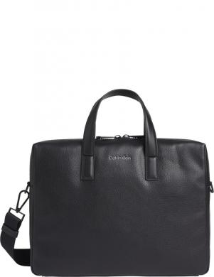 CALVIN KLEIN Vīriešu melna klēpjdatora soma Must laptop bag