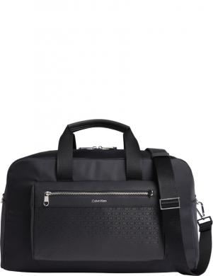 CALVIN KLEIN vīriešu melna soma Elevated weekender