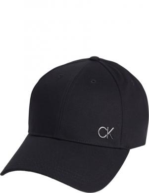 CALVIN KLEIN vīriešu melna cepure Bombed metal  cap