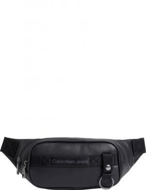 CALVIN KLEIN JEANS  vīriešu melna jostas soma Ultralight waistbag