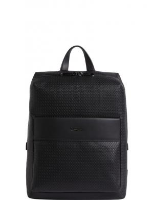 CALVIN KLEIN vīriešu melna mugursoma Minimalism squared backpack