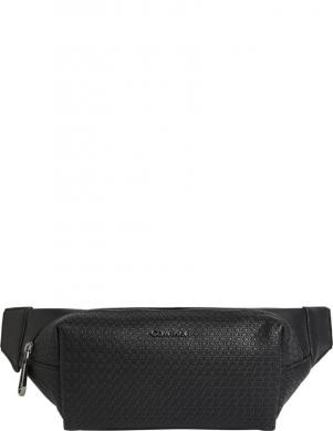 CALVIN KLEIN vīriešu melna jostas soma Minimalism waistbag mono