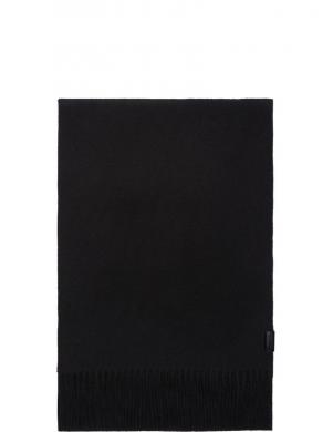CALVIN KLEIN vīriešu melna šalle Classic woven scarf