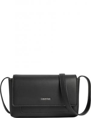 CALVIN KLEIN sieviešu melna plecu soma Must mini bag