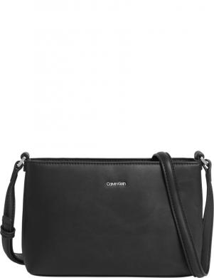 CALVIN KLEIN sieviešu melna plecu soma Must crossbody