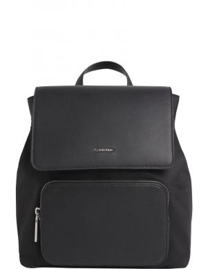 CALVIN KLEIN sieviešu melna mugursoma Must campus backpack