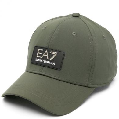 EA7 vīriešu pelēka cepure ar smailēm Baseball hat
