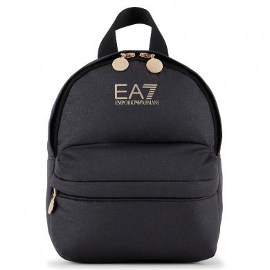EA7 sieviešu melna mugursoma Backpack