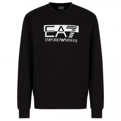 ES7 vīriešu melns T-krekls Sweatshirt
